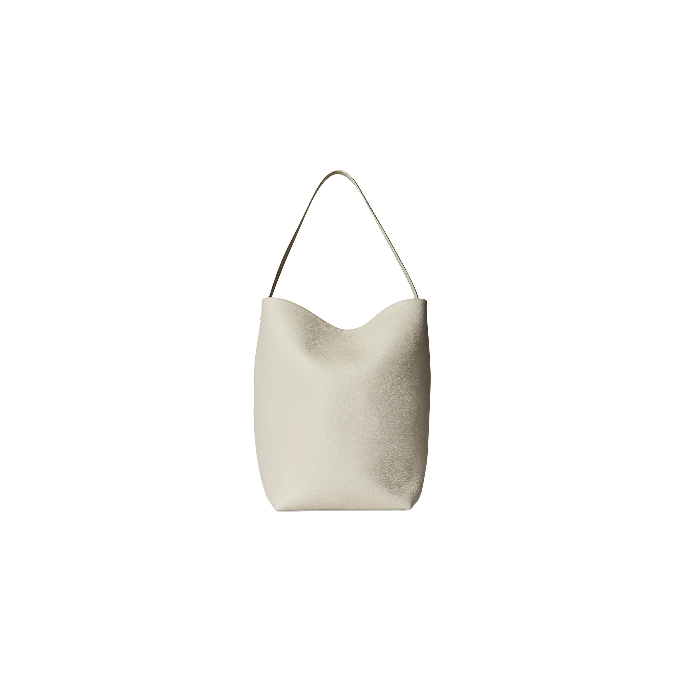 T*e R*w large ns park tote bag in leather ivory w1273l129ivpd (43*38*20cm)